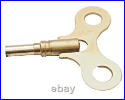 Antique Brass Seth Thomas Chelsea Ships Bell Clock With Key