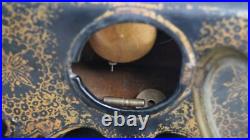 Antique C 1860 American Clock Co IRON FRONT Parlor Mantle Clock VIDEO RUNS