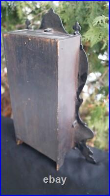 Antique C 1860 American Clock Co IRON FRONT Parlor Mantle Clock VIDEO RUNS Antique C 1860 American Clock Co IRON FRONT Parlor Mantle Clock VIDEO RUNS