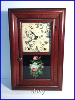 Antique C 1870 Seth Thomas MINI OGEE Mantle Clock Working 30 Hour 100% Original
