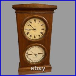 Antique C. 1880 Seth Thomas Mantle Calendar Clock Excellent working Condition