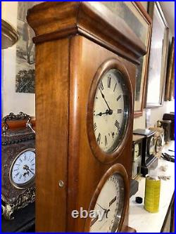 Antique C. 1880 Seth Thomas Mantle Calendar Clock Excellent working Condition