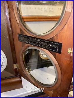 Antique C. 1880 Seth Thomas Mantle Calendar Clock Excellent working Condition