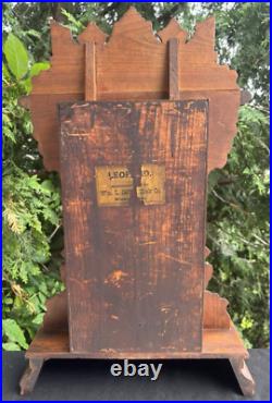 Antique C 1885 Gilbert LEOPARD Gingerbread Mantle Parlor Clock VIDEO FANCY Antique C 1885 Gilbert LEOPARD Gingerbread Mantle Parlor Clock VIDEO FANCY