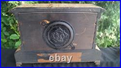 Antique C 1905 Seth Thomas Mexican Onxy Adamantine Mantle Clock ALL ORIGINAL