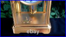 Antique C 1905 Waterbury TOULON Crystal Regulator Mantle Clock VIDEO BEAUTY Antique C 1905 Waterbury TOULON Crystal Regulator Mantle Clock VIDEO BEAUTY