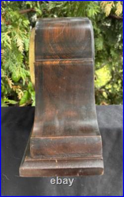 Antique C 1910s Gilbert Tambour Mantle Clock RUNS GOOD VIDEO BRASS HANDS Antique C 1910s Gilbert Tambour Mantle Clock RUNS GOOD VIDEO BRASS HANDS