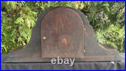 Antique C 1910s Gilbert Tambour Mantle Clock RUNS GOOD VIDEO BRASS HANDS Antique C 1910s Gilbert Tambour Mantle Clock RUNS GOOD VIDEO BRASS HANDS