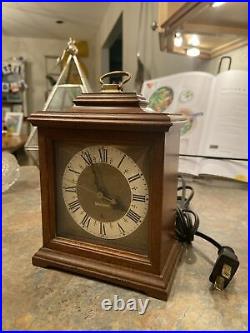 Antique Carriage Seth Thomas Buckingham Electric Mantle Clock E018-000 Runs Perf