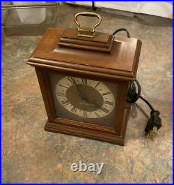 Antique Carriage Seth Thomas Buckingham Electric Mantle Clock E018-000 Runs Perf