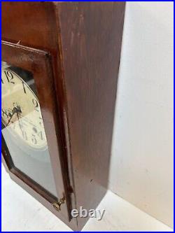 Antique Cincinnati Time Recorder Company Movement by Seth Thomas Clock