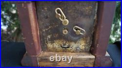 Antique Circa 1890 1910 C&G Co Bell Top Mantle Alarm Clock UNUSUAL RUNS Antique Circa 1890 1910 C&G Co Bell Top Mantle Alarm Clock UNUSUAL RUNS