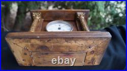Antique Circa 1890 1910 C&G Co Bell Top Mantle Alarm Clock UNUSUAL RUNS Antique Circa 1890 1910 C&G Co Bell Top Mantle Alarm Clock UNUSUAL RUNS