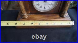 Antique Circa 1890 1910 C&G Co Bell Top Mantle Alarm Clock UNUSUAL RUNS Antique Circa 1890 1910 C&G Co Bell Top Mantle Alarm Clock UNUSUAL RUNS
