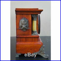 Antique Clock Mantel Imperial Royal Italian Mantle Brass Bronze Bonn Ansonia Use