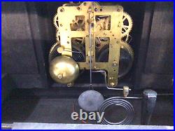 Antique Clock Seth Thomas Mantle Clock with the key for parts or reparir