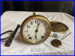 Antique Cowell & Hubbard Seth Thomas Mantle Clock With 48j Movement. Works. Rare