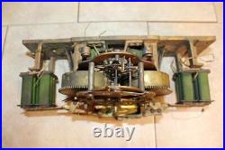 Antique Eco Magneto / Seth Thomas Master Clock Rare Solid 1/4 Sawn Oak Case