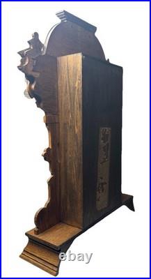 Antique Late 1800s Seth Thomas Gingerbread Kitchen Clock Fully Serviced