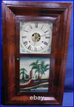 Antique Mantel/shelf Clock Seth Thomas Ogee Mahogany 30 Hour T/s Antique Mantel/shelf Clock Seth Thomas Ogee Mahogany 30 Hour T/s