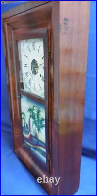 Antique Mantel/shelf Clock Seth Thomas Ogee Mahogany 30 Hour T/s Antique Mantel/shelf Clock Seth Thomas Ogee Mahogany 30 Hour T/s