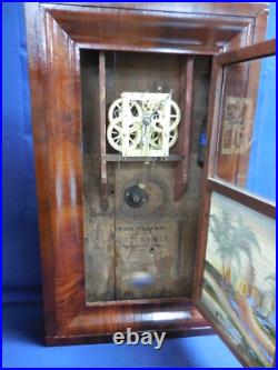 Antique Mantel/shelf Clock Seth Thomas Ogee Mahogany 30 Hour T/s Antique Mantel/shelf Clock Seth Thomas Ogee Mahogany 30 Hour T/s