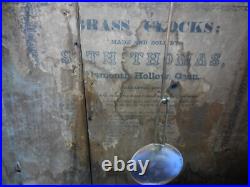 Antique Mantel/shelf Clock Seth Thomas Ogee Mahogany 30 Hour T/s Antique Mantel/shelf Clock Seth Thomas Ogee Mahogany 30 Hour T/s