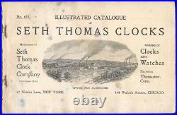 Antique Original Illustrated Catalogue of Seth Thomas Clocks 1902-1903 Horology