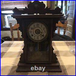 Antique Original Rare Seth Thomas Mantle Pendulum Clock
