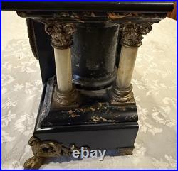 Antique Original Seth Thomas Clock Mantel Sucile Good Running Condition