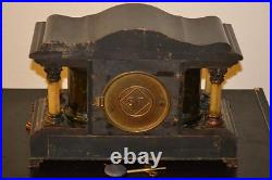 Antique Original Seth Thomas Clock Mantel Sucile Good Running Condition