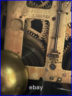 Antique Original Seth Thomas Clock Mantel Sucile Good Running Condition