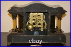 Antique Original Seth Thomas Clock Mantel Sucile Good Running Condition
