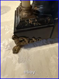 Antique Original Seth Thomas Clock Mantel Sucile Good Running Condition