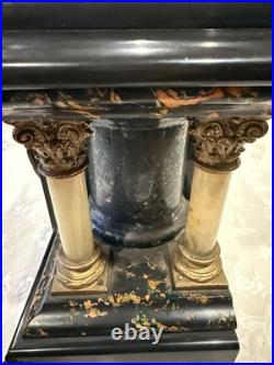 Antique Original Seth Thomas Clock Mantel Sucile Good Running Condition