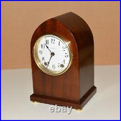 Antique Petite Seth Thomas Beehive Mantel Or Desk Clock. Works Great