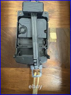 Antique SETH THOMAS 123c Oak Octagon Drop School Regulator Wall Clock WORKING