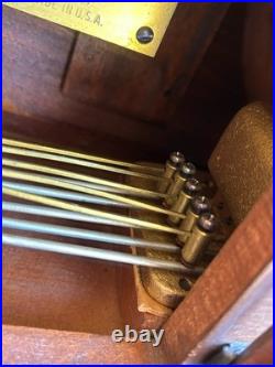 Antique SETH THOMAS Art Deco Westminster Mantle Chime Clock/Classic Medbury