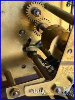 Antique SETH THOMAS Art Deco Westminster Mantle Chime Clock/Classic Medbury