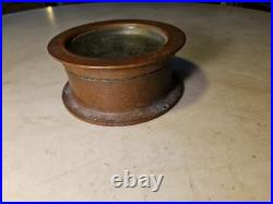 Antique SETH THOMAS U. S. Navy Boat Clock WWII Brass Restoration Project U Fix It