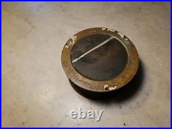 Antique SETH THOMAS U. S. Navy Boat Clock WWII Brass Restoration Project U Fix It