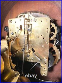 Antique SETH THOMAS clock SONORA 8 BELLS Inlaid