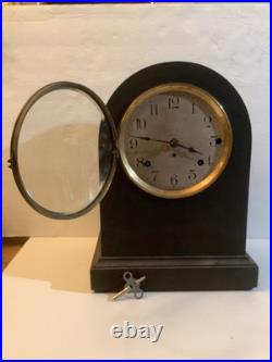 Antique SETH Thomas 8 Day Sonora Chime Mantle Clock. 2 Movement/4 Rod. Works