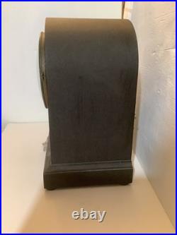 Antique SETH Thomas 8 Day Sonora Chime Mantle Clock. 2 Movement/4 Rod. Works