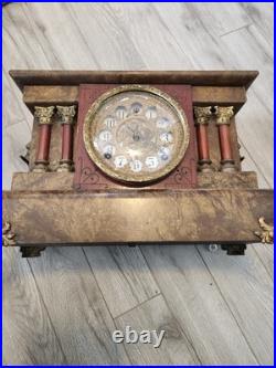 Antique Sessions Mantle Clock #102 L MADE BY SETH THOMAS CLOCK CO FOR