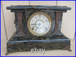 Antique Seth Thomas #102 Mantel Clock, (1896-1908) With Key