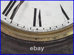 Antique Seth Thomas 12 Drop Octagon Wall Clock Time Only 8-Day Schoolhouse Runs