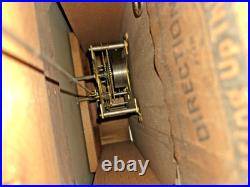 Antique Seth Thomas 12 Drop Octagon Wall Clock Time Only 8-Day Schoolhouse Runs
