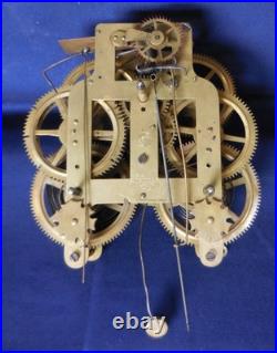 Antique Seth Thomas #16 3/4 Brass Movement 8 Day T/s