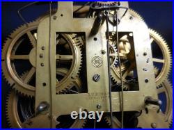 Antique Seth Thomas #16 3/4 Brass Movement 8 Day T/s